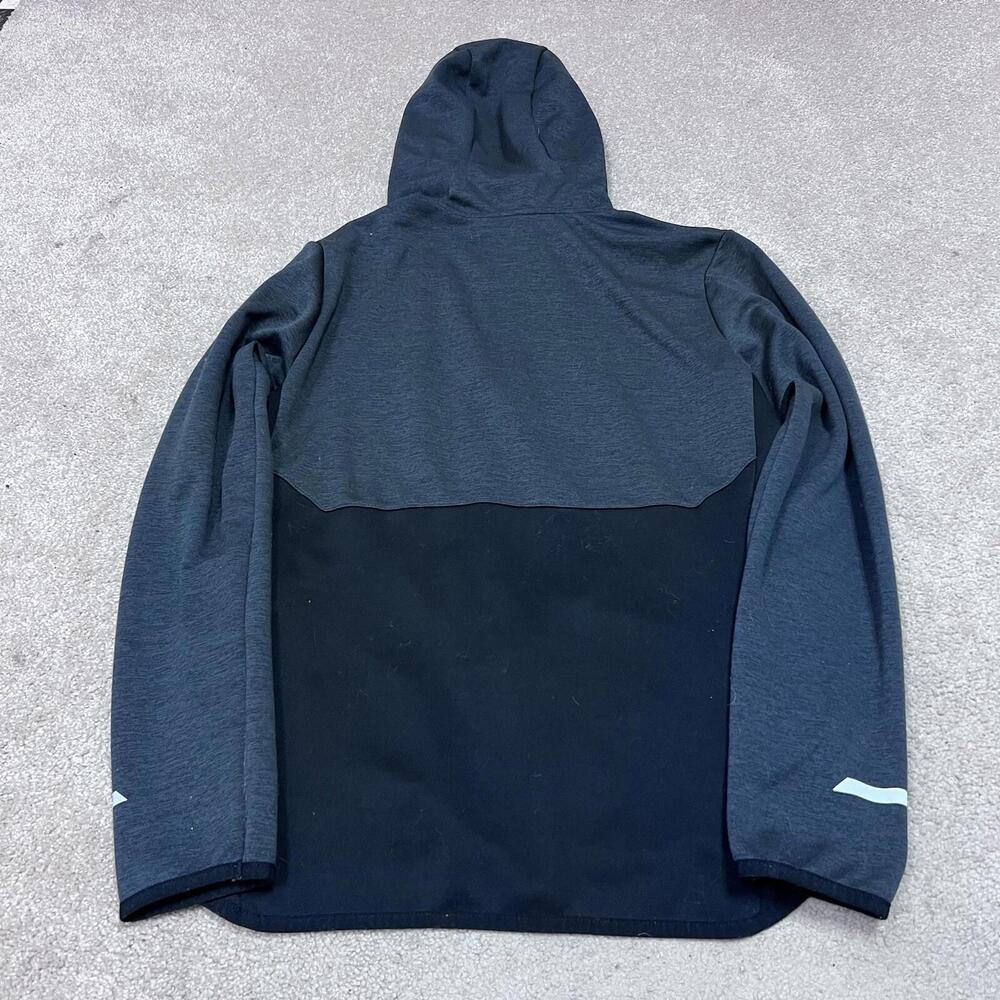Champion Hoodie Men’s Gray Black Long Sleeve Full Zip Size Medium - Picture 9 of 11